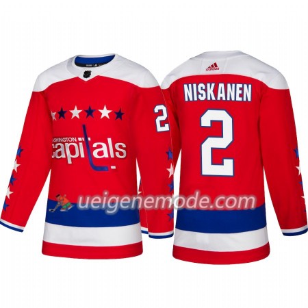 Herren Eishockey Washington Capitals Trikot Matt Niskanen 2 Adidas Alternate 2018-19 Authentic